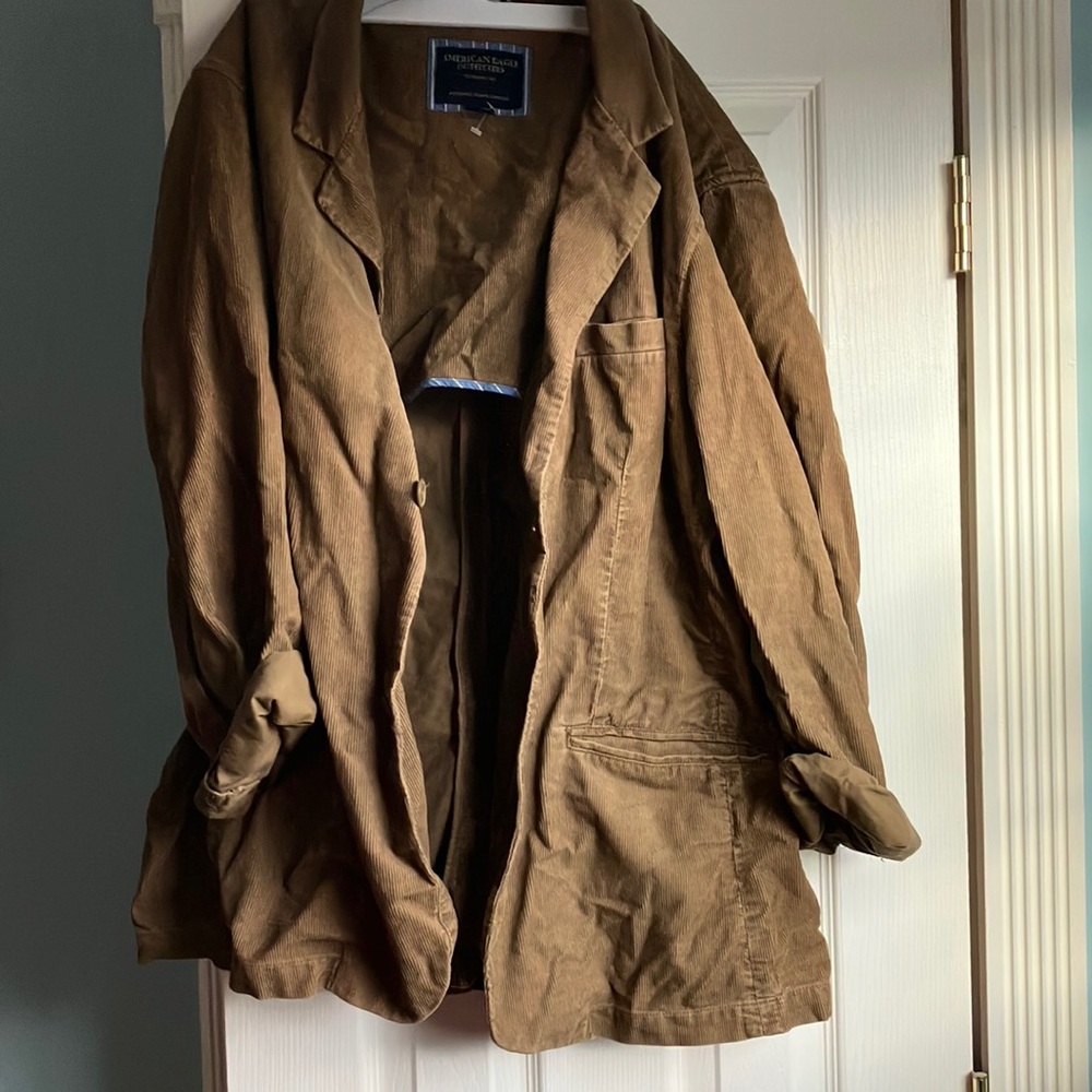 Dark brown corduroy jacket